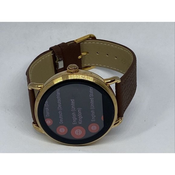Fossil Gen 3 Authentic Genuine Smart Watch Custom Band FTW2102 CR608